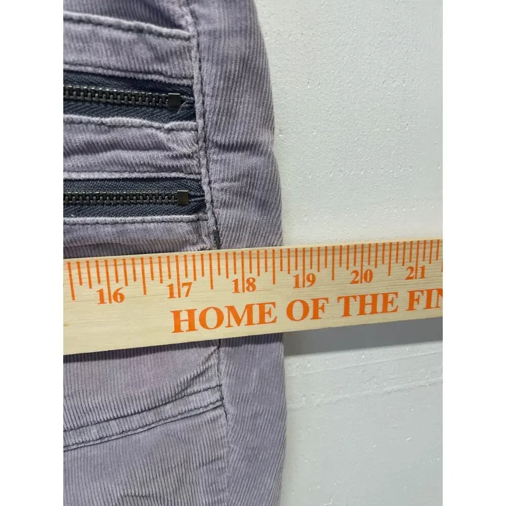 Free People Women's Corduroy Pants Size 8 Gray 24